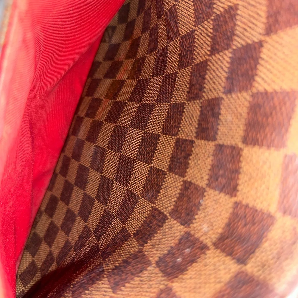 LOUIS VUITTON South Bank Besace Damier Ebene Crossbody bag purse original - Picture 11 of 15
